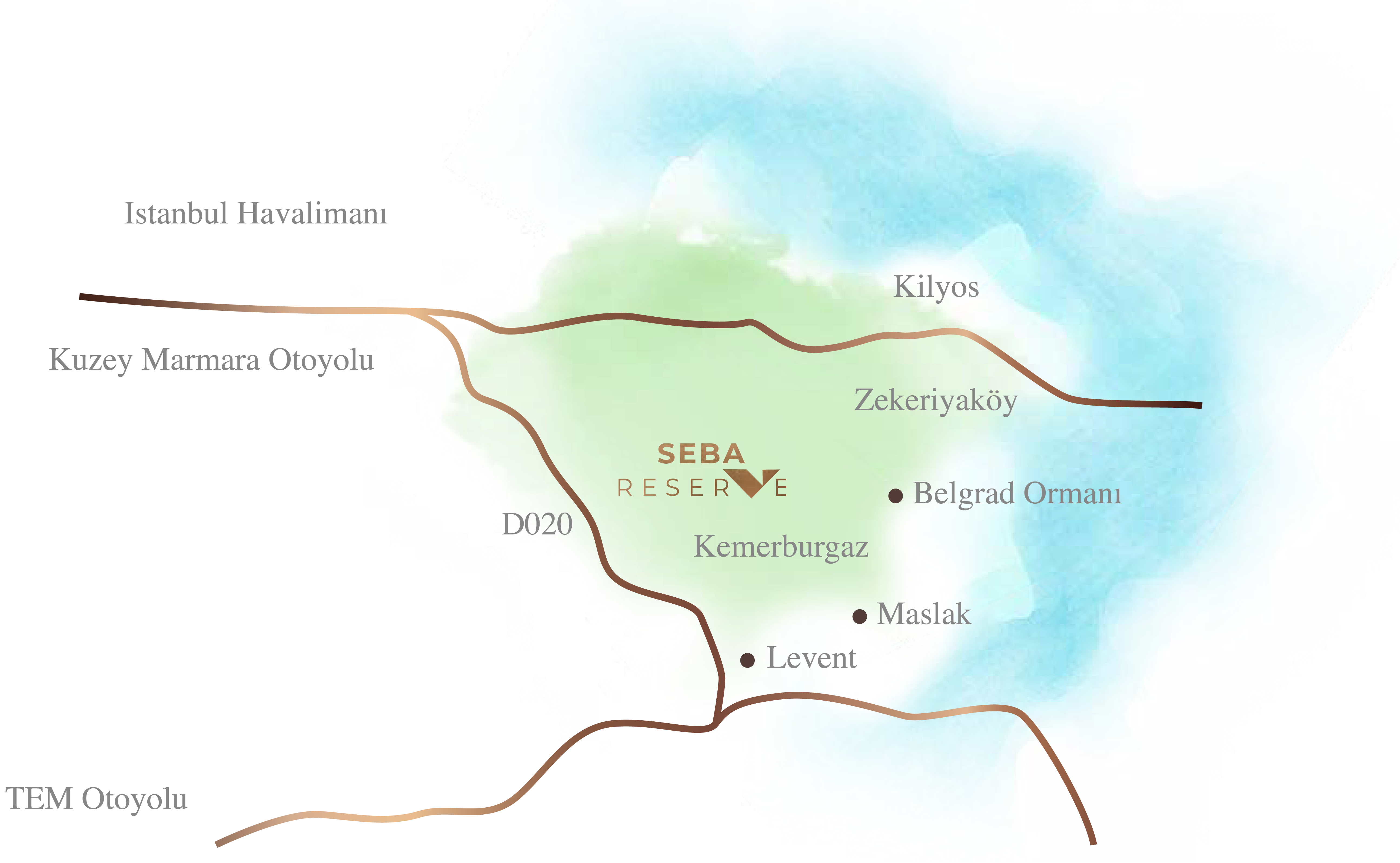 Seba Reserve Lokasyon